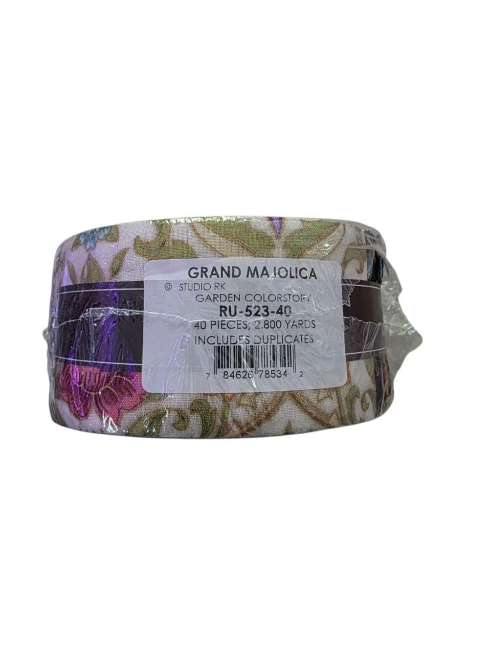 Grand Majolica Studio RK for Robert Kaufman Fabrics. Roll Up. 40 2.5" strips
